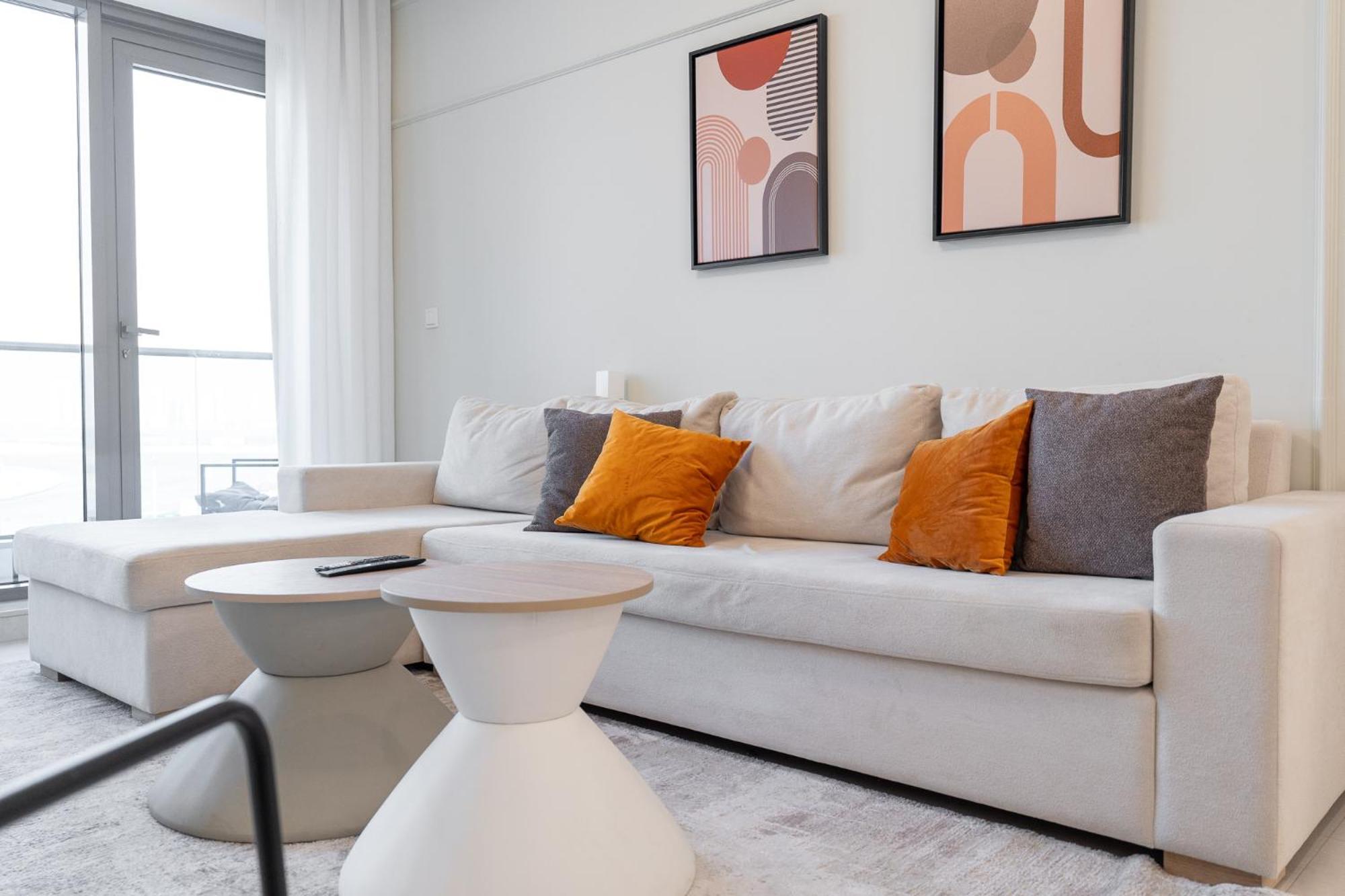 Apartment 2-bedroom Oasis With Hotel-quality Comfort In Business Bay Perfect For 4